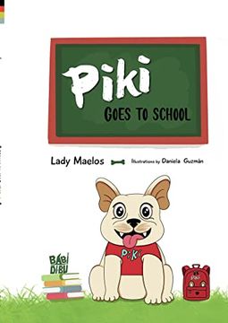 portada Piki Goes to School (Wooobooks) (en Inglés)