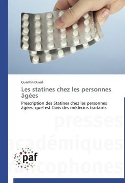 portada Les statines chez les personnes âgées: Prescription des Statines chez les personnes âgées: quel est l'avis des médecins traitants