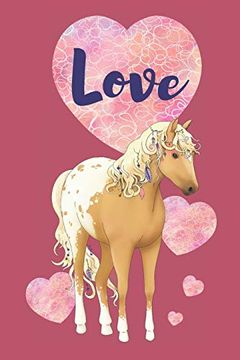 portada Love: Appaloosa Horse and Hearts (Hearts and Horses Nots) (in English)