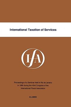portada international taxation of services