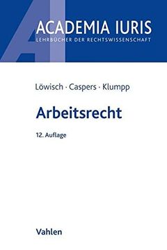 portada Arbeitsrecht: Ein Studienbuch (en Alemán)