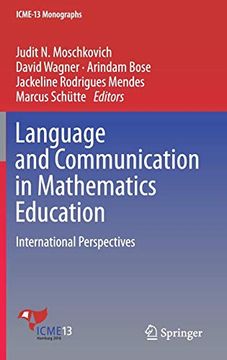 portada Language and Communication in Mathematics Education: International Perspectives (Icme-13 Monographs) (in English)