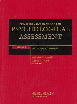 portada comprehensive handbook of psychological assessment: volume 3; behavioral assessment