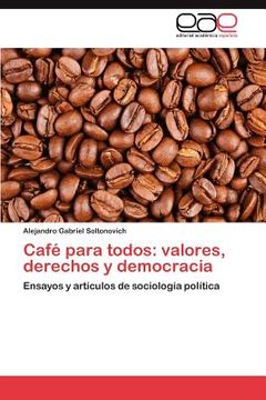 portada caf para todos: valores, derechos y democracia (en Inglés)