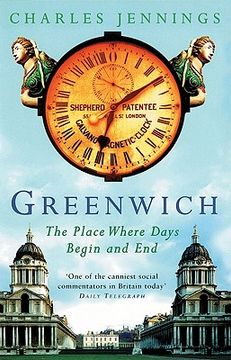portada greenwich: the place where days begin and end (en Inglés)