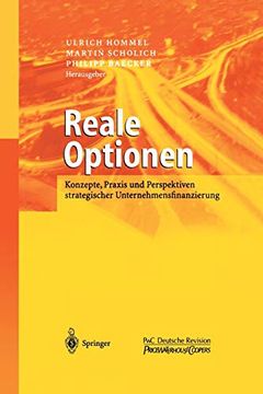 portada Reale Optionen: Konzepte, Praxis und Perspektiven Strategischer Unternehmensfinanzierung (en Alemán)