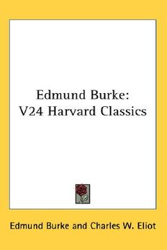 portada edmund burke: v24 harvard classics (en Inglés)