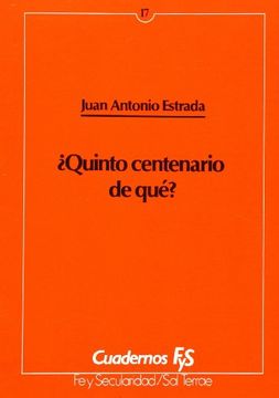 portada Quinto centenario de qué? (Cuadernos FyS) (in Spanish)