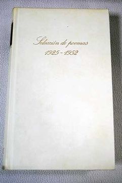 portada Selección de poemas (1925-1952)