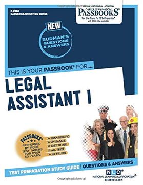 portada Legal Assistant i (en Inglés)