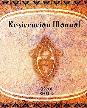 portada rosicrucian manual (1920)