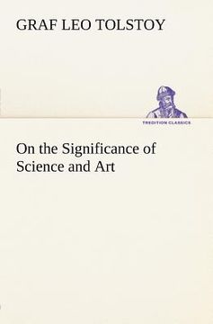 portada on the significance of science and art (in English)