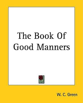 portada the book of good manners (en Inglés)