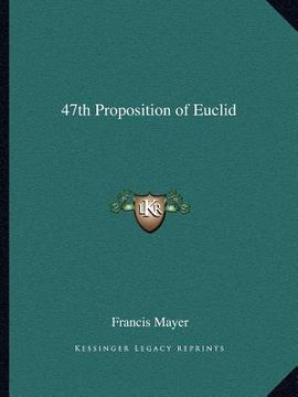portada 47th proposition of euclid (en Inglés)