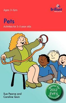 portada pets: activities for 3-5 year olds - 2nd edition (en Inglés)
