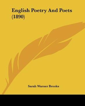 portada english poetry and poets (1890) (en Inglés)