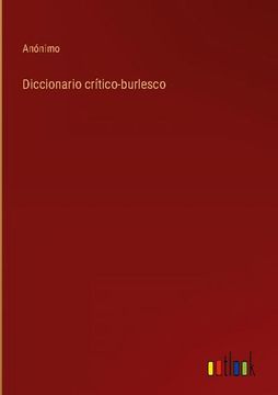 portada Diccionario crítico-burlesco