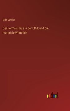 portada Der Formalismus in der Ethik und die materiale Wertethik 