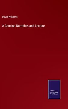 portada A Concise Narrative, and Lecture (en Inglés)