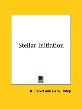 portada stellar initiation (en Inglés)
