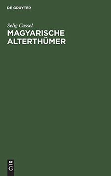 portada Magyarische Alterthümer (in German)