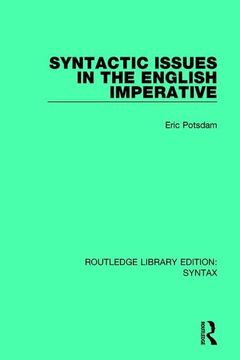 portada Syntactic Issues in the English Imperative (in English)