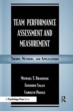 portada Team Performance Assessment and Measurement: Theory, Methods, and Applications
