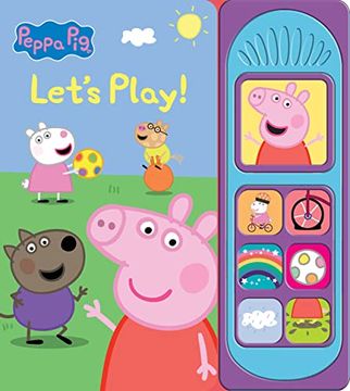 portada Peppa pig - Let'S Play 7-Button Sound Book - pi Kids (en Inglés)
