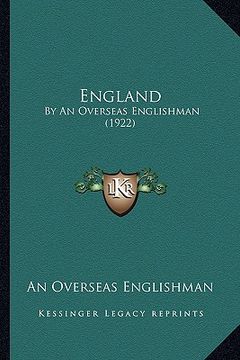 portada england: by an overseas englishman (1922) by an overseas englishman (1922)