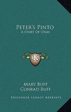 portada peter's pinto: a story of utah (en Inglés)