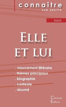portada Fiche de lecture Elle et lui de George Sand (analyse littéraire de référence et résumé complet) (en Francés)