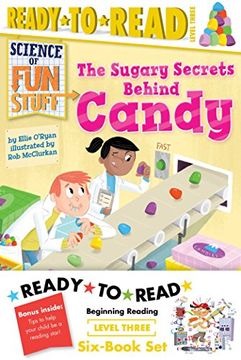 portada Science of Fun Stuff Ready-To-Read Value Pack: The Sugary Secrets Behind Candy; The Innings and Outs of Baseball; Pulling Back the Curtain on Magic!; ... How Airplanes Get from Here...to There! (en Inglés)