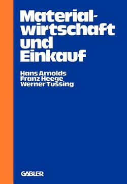 portada Materialwirtschaft Und Einkauf: Praktische Einführung Und Entscheidungshilfe (en Alemán)