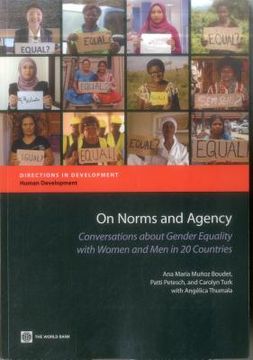 portada on voice and agency: conversations about gender equality with women and men in twenty countries (en Inglés)