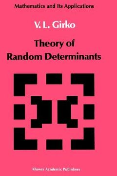 portada theory of random determinants (en Inglés)