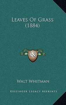 portada leaves of grass (1884) (in English)
