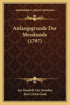 portada Anfangsgrunde Der Messkunde (1797) (en Alemán)