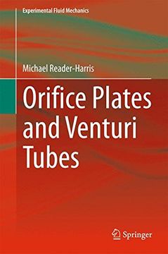 portada Orifice Plates and Venturi Tubes (Experimental Fluid Mechanics)