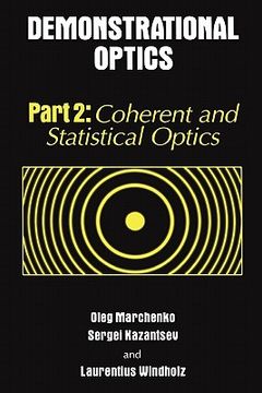 portada demonstrational optics: part 2, coherent and statistical optics (en Inglés)