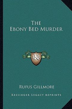 portada the ebony bed murder (en Inglés)