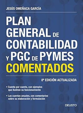 portada Plan General de Contabilidad y PGC de PYMES comentados: 8ª Edición actualizada (Sin colección)