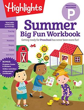 portada Summer big fun Workbook Preschool Readiness (Highlights Summer Learning) (en Inglés)