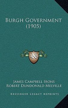 portada burgh government (1905) (en Inglés)