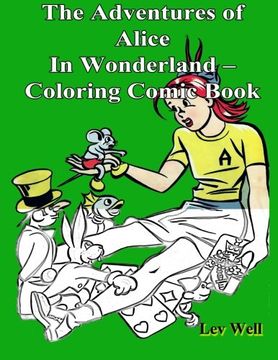 portada The Adventures of Alice In Wonderland - Coloring Comic Book