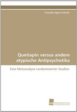 portada Quetiapin versus andere atypische Antipsychotika