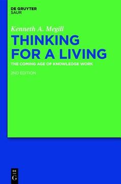 portada thinking for a living: the coming age of knowledge work (en Inglés)