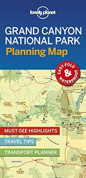 portada Lonely Planet Grand Canyon National Park Planning map (in English)