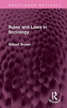 portada Rules and Laws in Sociology (Routledge Revivals) 