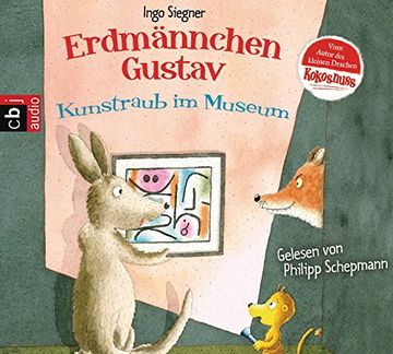 portada Erdmännchen Gustav - Kunstraub im Museum (Die Erdmännchen Gustav-Bücher, Band 6) (en Alemán)