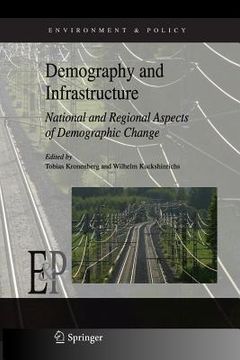 portada Demography and Infrastructure: National and Regional Aspects of Demographic Change (en Inglés)